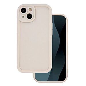 Aizmugurējais vāciņš iLike Samsung Galaxy A35 5G Rim TPU case Beige