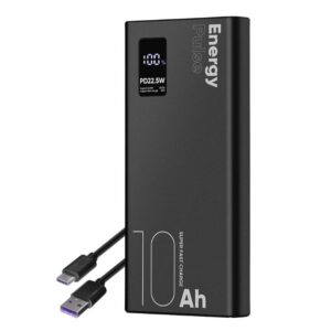 Väline aku iLike  EnergyPulse Powerbank 10000mAh 22.5W Black