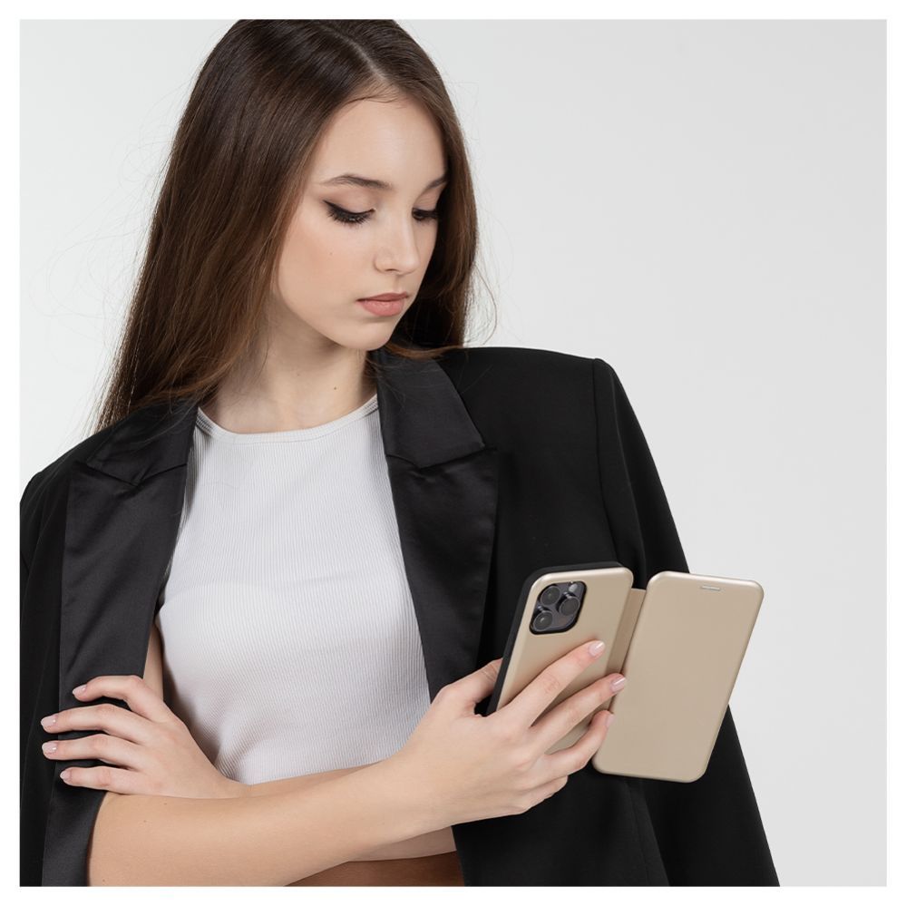 Kaaned - kaaned Evelatus Apple iPhone 13 Pro Max Book Case Gold