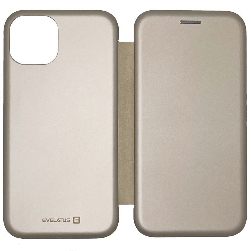 Kaaned - kaaned Evelatus Apple iPhone 13 Pro Max Book Case Gold
