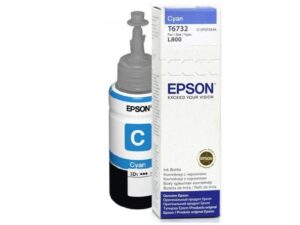Eksploatacinės medžiagos spausdintuvams EPSON  T6732 Ink bottle 70ml Ink Cartridge, Cyan 