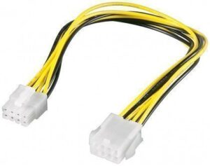 Cable Goobay  51361 
EPS PC power extension cable; 8-pin 