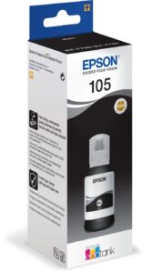 Eksploatacinės medžiagos spausdintuvams EPSON  Ecotank 105 Ink Bottle, Black 