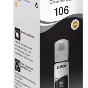 Printer accessories EPSON  Ecotank Photo 106 Ink Bottle, Black 