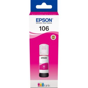 Eksploatacinės medžiagos spausdintuvams EPSON  Ecotank 106 Ink Bottle, Magenta 
