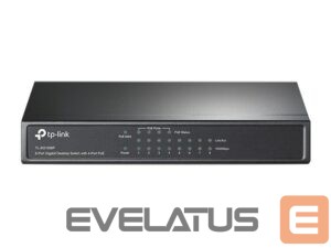 Server - Other Accessories TP-Link  Switch TL-SG1008P Unmanaged, Desktop, 1 Gbps (RJ-45) ports quantity 8, PoE ports quantity 4, Power supply type External 