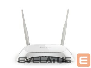Routers TP-Link  3G/4G Router TL-MR3420 802.11n, 300 Mbit/s, 10/100 Mbit/s, Ethernet LAN (RJ-45) ports 4, 3G/4G via optional USB adapter, Antenna type 2xExternal, 1xUSB 2.0 