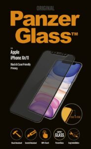 Tagakaaned PanzerGlass  P2665 Apple, iPhone Xr/11, Tempered glass, Black, Case friendly with Privacy filter 