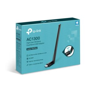 Other Computer Accessory TP-Link  Dual Band USB Adapter Archer T3U Plus 2.4GHz/5GHz, 802.11ac, AC1300, External Antenna, MU-MIMO Technology 