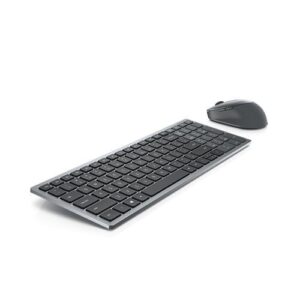 Kompiuterio klaviatūra Dell  Keyboard and Mouse KM7120W Keyboard and Mouse Set, Wireless, Batteries included, US, Titan Gray 