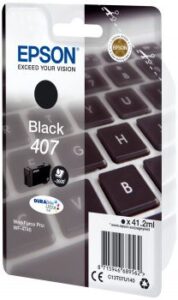 Eksploatacinės medžiagos spausdintuvams EPSON  WF-4745 Series Ink Cartridge L Black Ink Cartridge, Black 