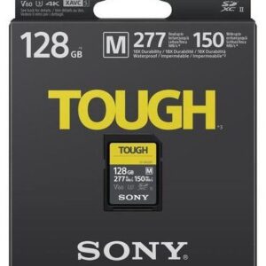 Memory cards Sony  Tough Memory Card UHS-II 128 GB, micro SDXC, Flash memory class 10