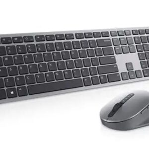 Computer keyboard Dell  Premier Multi-Device Keyboard and Mouse   KM7321W Wireless, Batteries included, US, Titan grey 