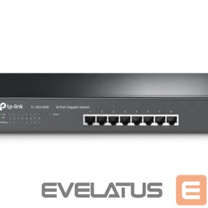 Server – muud tarvikud TP-Link  8-Port Gigabit Switch TL-SG1008	 10/100/1000 Mbps (RJ-45), Unmanaged, Desktop/Rackmountable, Ethernet LAN (RJ-45) ports 8 