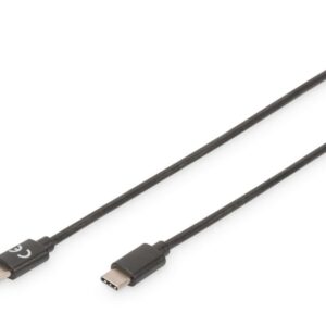 Cable Digitus  USB Type-C Connection Cable AK-300138-030-S USB Male 2.0 (Type C), USB Male 2.0 (Type C), Black, 3 m 