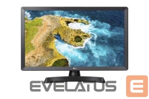 Monitoriai LG  Monitor 24TQ510S-PZ 23.6 ", VA, HD, 1366 x 768, 16:9, 14 ms, 250 cd/m², Black, 60 Hz, HDMI ports quantity 2 