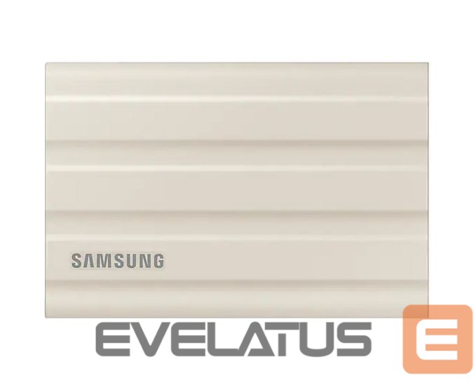Flash drive Samsung Portable SSD T7 2000 GB, USB 3.2, Beige