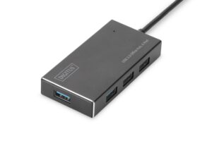 Kabelis Digitus  USB 3.0 Hub, 4-port Incl. 5V/2A power supply DA-70240-1 
