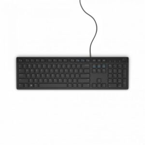 Kompiuterio klaviatūra Dell  KB216 Standard, Wired, Chiclet style, RU, Black, Numeric keypad, 503 g 