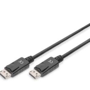 Kaabel Digitus  DisplayPort Connection Cable AK-340100-020-S Black, DisplayPort to DisplayPort, 2 m 