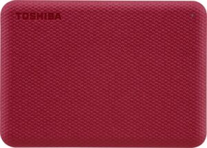 Flash drive Toshiba  Canvio Advance HDTCA10ER3AA 1000 GB, 2.5 ",  USB 3.2 Gen1, Red 