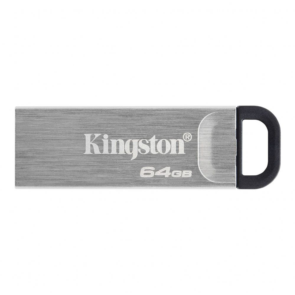 Mälupulk Kingston USB Flash Drive DataTraveler Kyson 64 GB, USB 3.2 Gen 1, Black/Grey