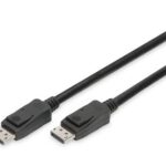 Kabelis Digitus  DisplayPort Connection Cable AK-340106-010-S Black, DisplayPort to DisplayPort, 1 m 