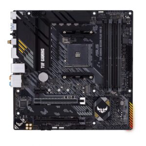 Motherboard for Intel processors Asus  TUF GAMING B550M-PLUS WIFI II Processor family AMD, Processor socket AM4, DDR4, Memory slots 4, Chipset  B550,  microATX 