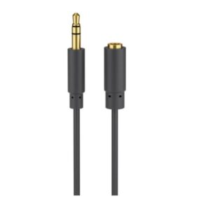 Cable Goobay  Headphone and audio AUX extension cable; 3.5 mm; 3-pin; slim 97122 