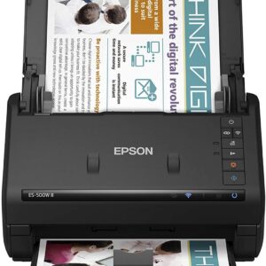 Spausdintuvai EPSON  WorkForce ES-500WII Colour, Document Scanner 