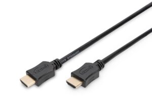 Kabelis Digitus  HDMI High Speed connection cable AK-330107-100-S 