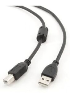 Kabelis Cablexpert  1.8m USB 2.0 A/B M 1.8 m m, Black 
