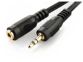 Cable Cablexpert Gembird CCA-421S-5M 3.5 mm stereo audio extension cable, 5 m