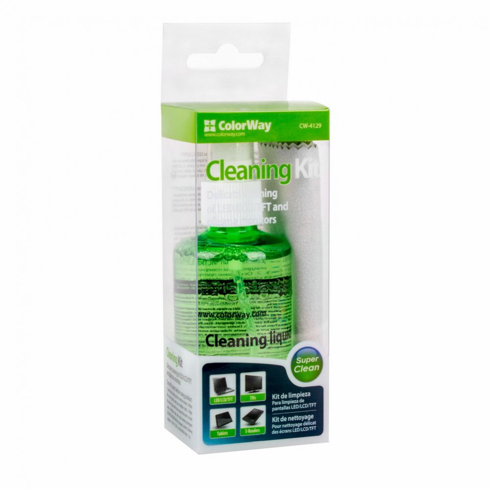 Kontoritarbed ColorWay Cleaning kit 2 in 1, Screen and Monitor Cleaning