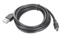 Kabelis Cablexpert  CCP-USB2-AM5P-6 USB 2.0 A-plug MINI 5PM 6ft cable 