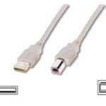 Кабель Logilink  USB 2.0 connection cable USB  A male, USB B male, 5 m, Grey