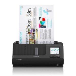 Spausdintuvai EPSON  Network scanner ES-C380W Compact Sheetfed, Wireless 