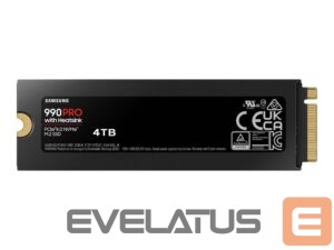 Kietasis diskas SDD Samsung  990 PRO with Heatsink NVMe SSD 4TB 