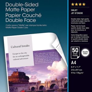 Office supplies EPSON  Double Sided Matte Paper - A4 - 50 Sheets A4