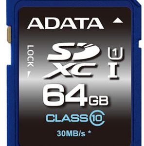 Mälukaardid ADATA  Premier 64 GB SDHC Flash memory class 10 No