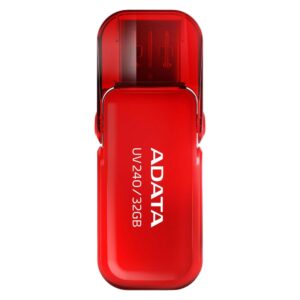 USB atmintinė ADATA  UV240 32 GB USB 2.0 Red 
