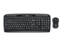 Kompiuterio klaviatūra Logitech  MK330 Wireless Combo USB(RUS) Black