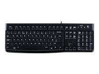 Kompiuterio klaviatūra Logitech  LOGI K120 Corded Keyboard OEM US Black