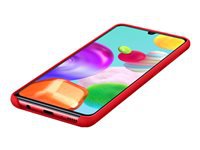 Back panel cover Samsung - Galaxy A41 Silicone Cover case Red