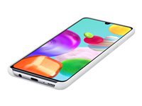 Nugarėlės dėklai Samsung - Galaxy A41 Silicone Cover case White