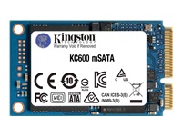 Kõvaketas SSD Kingston  KINGSTON KC600 512GB SATA3 mSATA SSD 