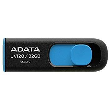 Flash drive ADATA MEMORY DRIVE FLASH USB3.1 32GB/BLUE AUV128-32G-RBE