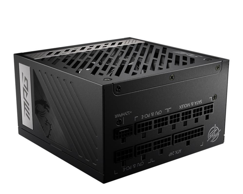 Toiteplokk MSI Power Supply||850 Watts|Efficiency 80 PLUS GOLD|PFC Active|MPGA850GPCIE5
