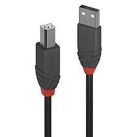 Cable LINDY  CABLE USB2 A-B 2M/ANTHRA 36673 