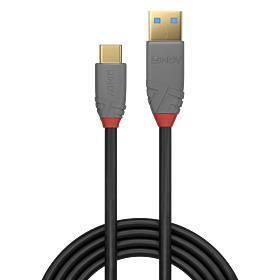 Kaabel LINDY  CABLE USB2 C-A 3M/ANTHRA 36888 